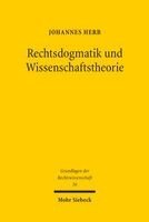 Johannes Herb - Rechtsdogmatik und Wissenschaftstheorie, Häftad