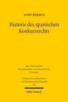 Historie des spanischen Konkursrechts