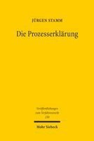 Jürgen Stamm - Die Prozesserklärung, Häftad. Tillgänglighet: Lägg i varukorg