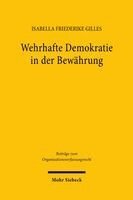Isabella Friederike Gilles - Wehrhafte Demokratie in der Bewährung, Inbunden. Tillgänglighet: Kommande