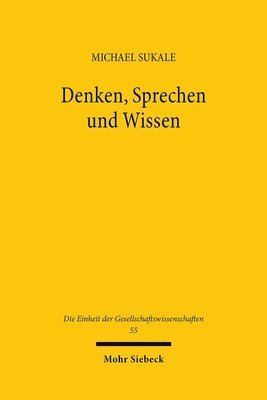 Denken, Sprechen und Wissen