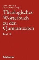 Ulrich Dahmen, Heinz-Josef Fabry - Theologisches Worterbuch Zu Den Qumrantexten. Band 3, Inbunden
