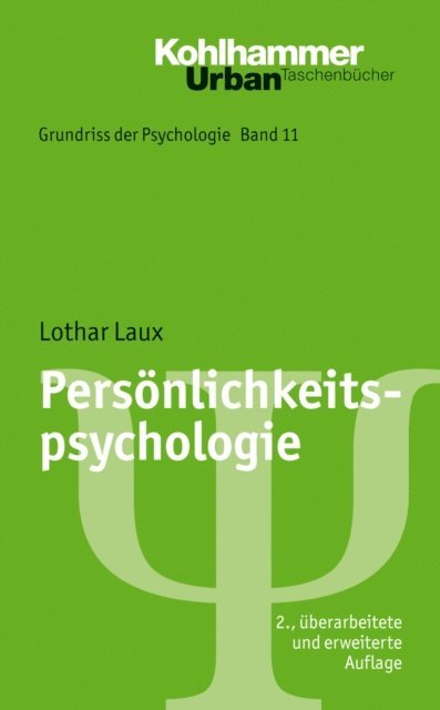 Lothar Laux - Persönlichkeitspsychologie, E-bok
