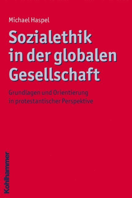 Michael Haspel - Sozialethik in der globalen Gesellschaft, E-bok