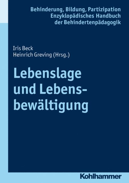 Heinrich Greving, Iris Beck - Lebenslage und Lebensbewältigung, E-bok