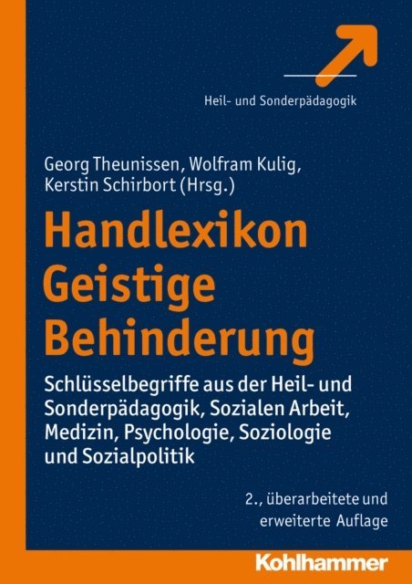 Kerstin Schirbort, Wolfram Kulig, Georg Theunissen - Handlexikon Geistige Behinderung, E-bok