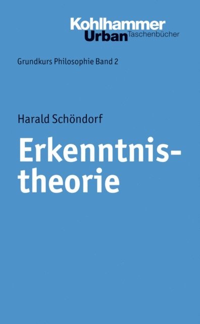 Harald Schondorf - Erkenntnistheorie, E-bok