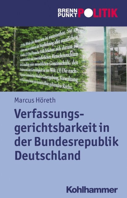 Marcus Horeth - Verfassungsgerichtsbarkeit in der Bundesrepublik Deutschland, E-bok