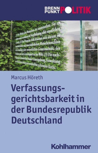 Marcus Horeth - Verfassungsgerichtsbarkeit in der Bundesrepublik Deutschland, E-bok