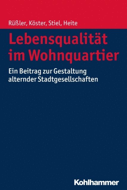 Harald Ruler - Lebensqualität im Wohnquartier, E-bok