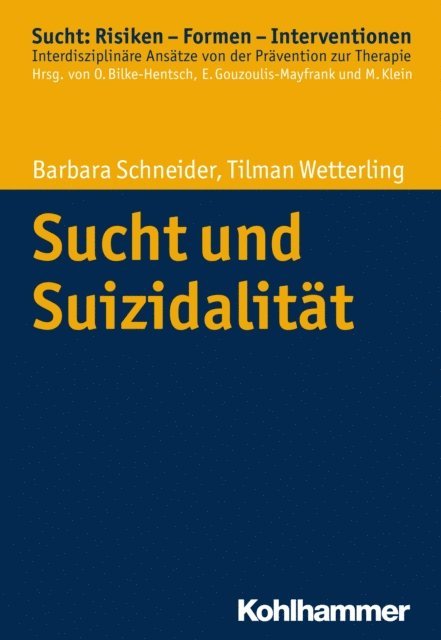 Barbara Schneider, Tilman Wetterling - Sucht und Suizidalität, E-bok