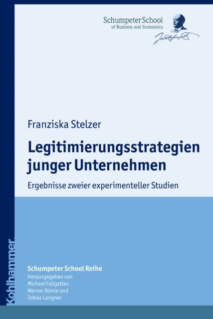 Franziska Stelzer - Legitimierungsstrategien junger Unternehmen, E-bok