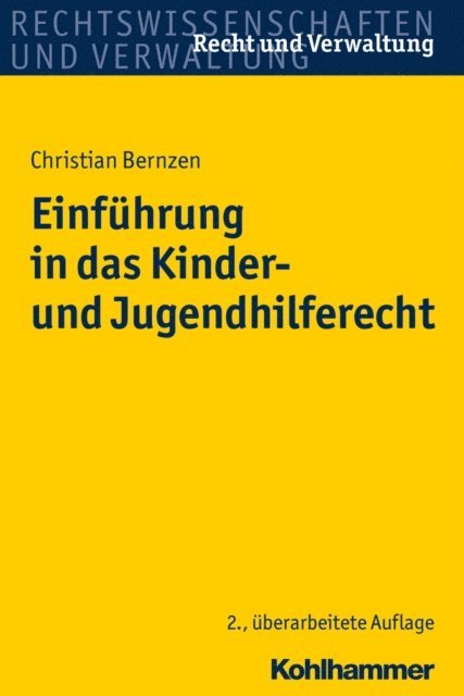 Christian Bernzen - Einführung in das Kinder- und Jugendhilferecht, E-bok