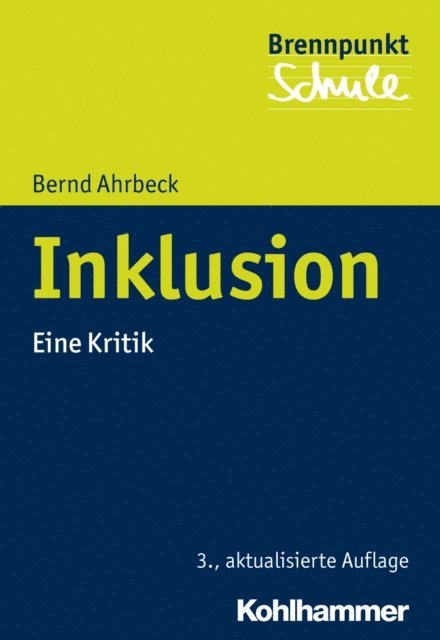 Bernd Ahrbeck - Inklusion, E-bok