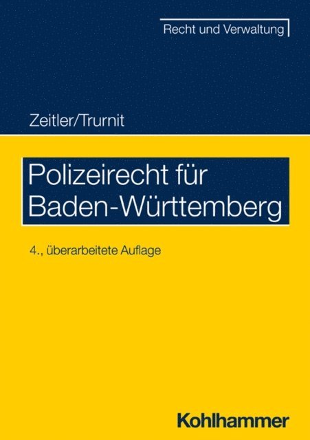 Christoph Trurnit - Polizeirecht für Baden-Württemberg, E-bok