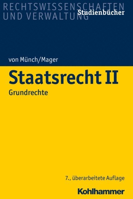 Ute Mager - Staatsrecht II, E-bok