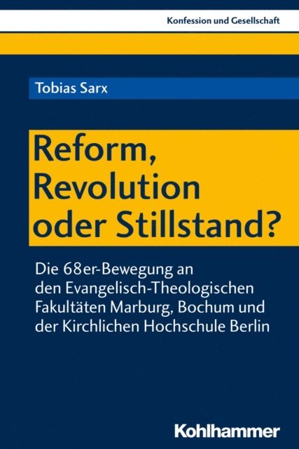 Tobias Sarx - Reform, Revolution oder Stillstand?, E-bok