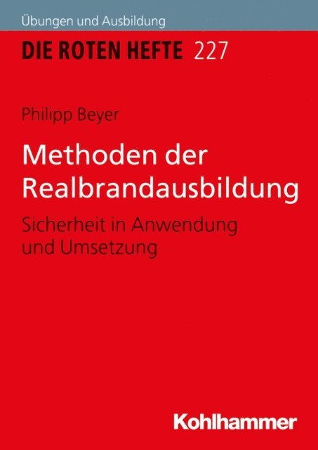 Philipp Beyer - Methoden der Realbrandausbildung, E-bok