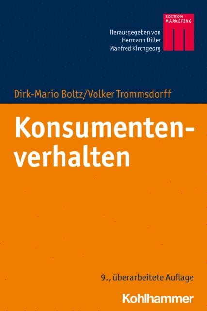 Dirk-Mario Boltz, Volker Trommsdorff - Konsumentenverhalten, E-bok