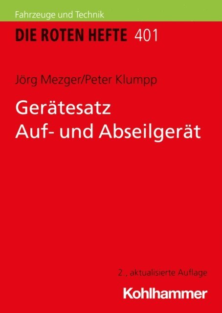 Peter Klumpp, Jorg Mezger - Gerätesatz Auf- und Abseilgerät, E-bok