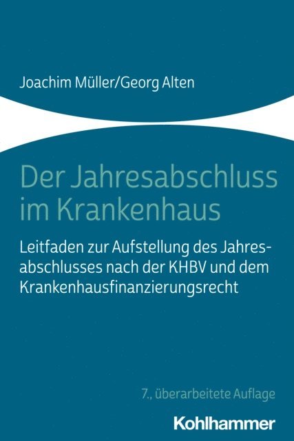 Georg Alten, Joachim Muller - Der Jahresabschluss im Krankenhaus, E-bok