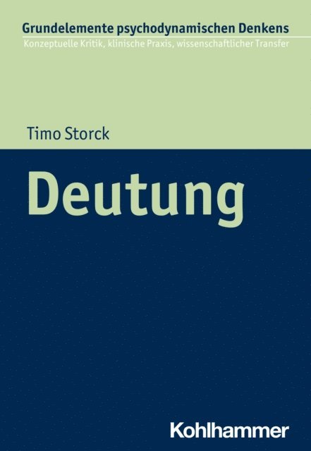 Timo Storck - Deutung, E-bok