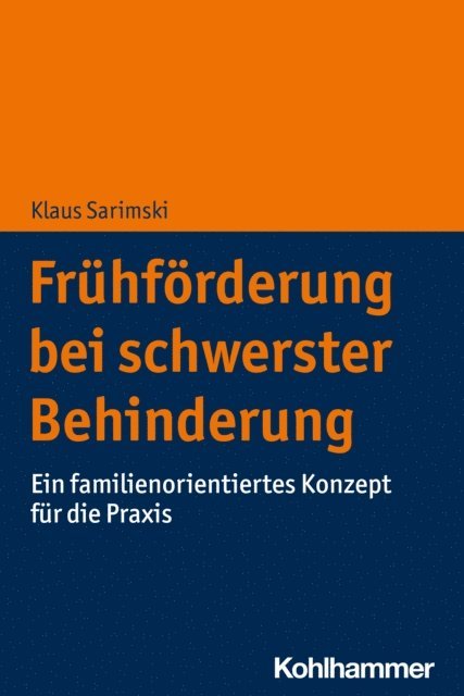 Klaus Sarimski - Frühförderung bei schwerster Behinderung, E-bok