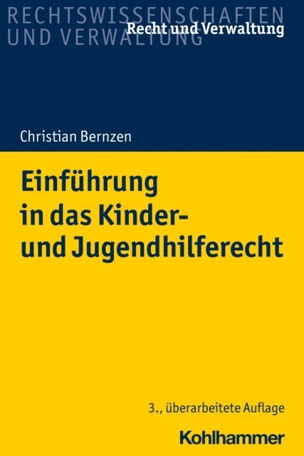 Christian Bernzen - Einführung in das Kinder- und Jugendhilferecht, E-bok