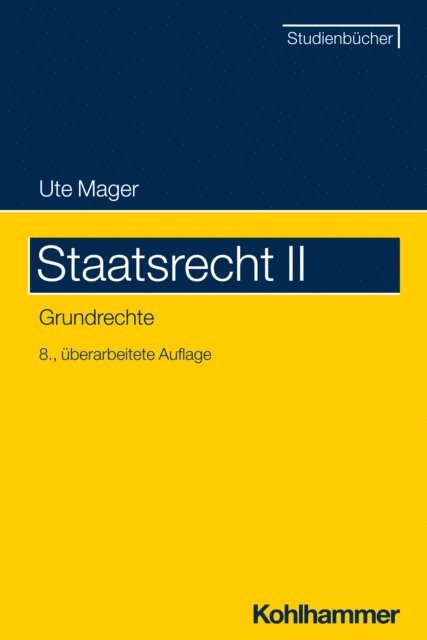 Ute Mager - Staatsrecht II, E-bok