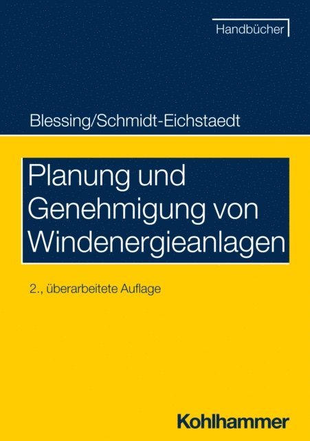 Gerd Schmidt-Eichstaedt, Matthias Blessing - Planung und Genehmigung von Windenergieanlagen, E-bok