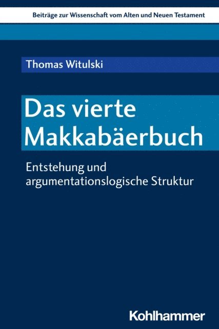 Thomas Witulski - Das vierte Makkabäerbuch, E-bok