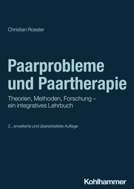 Christian Roesler - Paarprobleme und Paartherapie, E-bok