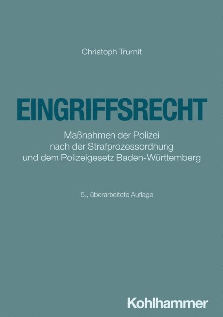 Christoph Trurnit - Eingriffsrecht, E-bok