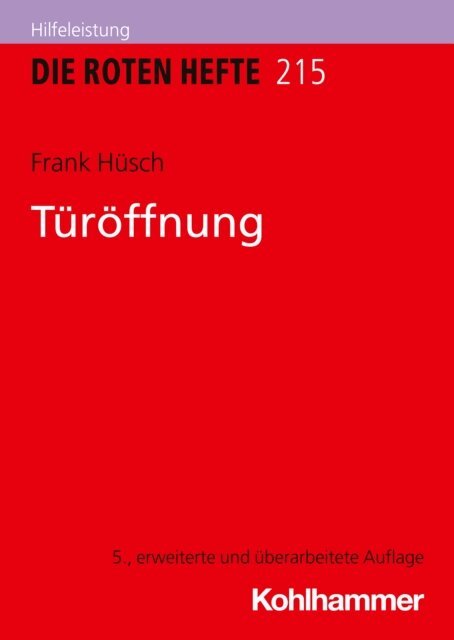 Frank Husch - Turoffnung, E-bok