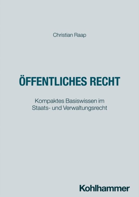 Christian Raap - Öffentliches Recht, E-bok