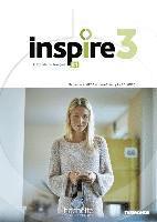 Inspire 3 - Internationale Ausgabe. Kursbuch mit Code, Parcours digital und Beiheft