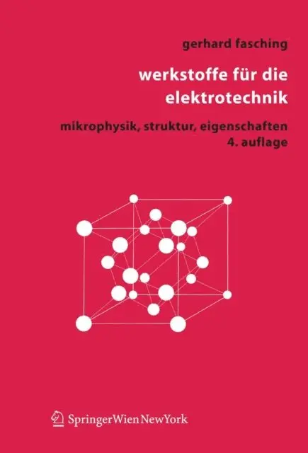 Gerhard M. Fasching - Werkstoffe für die Elektrotechnik, E-bok. Tillgänglighet: Lägg i varukorg