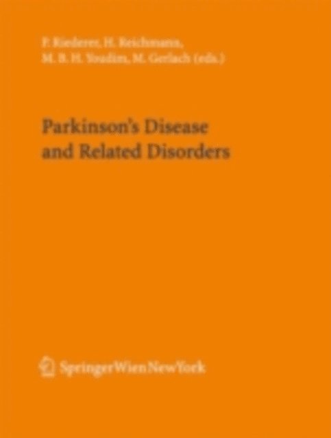 Manfred Gerlach, Moussa B. H. Youdim, Heinz Reichmann, Peter Riederer - Parkinson's Disease and Related Disorders, E-bok