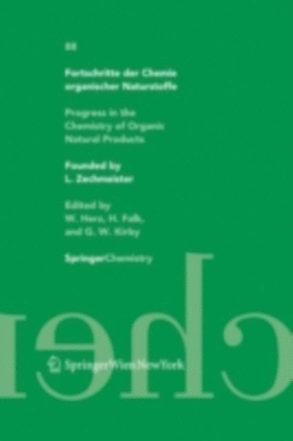 G.W. Kirby, Heinz Falk, W. Herz - Fortschritte der Chemie organischer Naturstoffe / Progress in the Chemistry of Organic Natural Products 88, E-bok