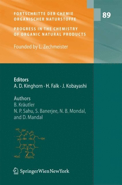 N. P. Sahu, Bernhard Krautler - Fortschritte der Chemie organischer Naturstoffe / Progress in the Chemistry of Organic Natural Products, E-bok