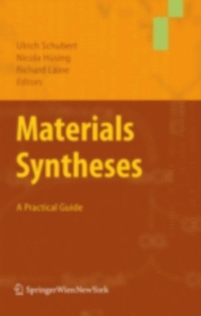 Richard Laine, Nicola Husing, Ulrich Schubert - Materials Syntheses, E-bok