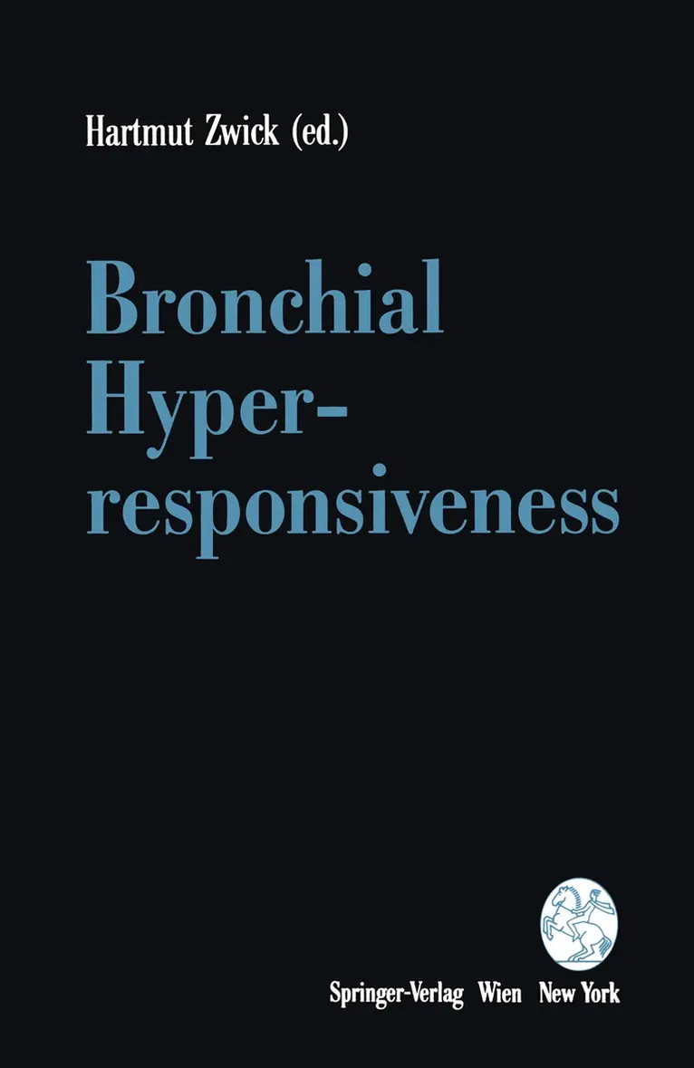 Hartmut Zwick - Bronchial Hyperresponsiveness, Häftad. Tillgänglighet: Lägg i varukorg