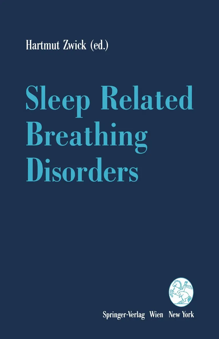 Hartmut Zwick - Sleep Related Breathing Disorders, Häftad. Tillgänglighet: Lägg i varukorg