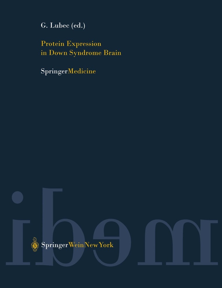 G. Lubec - Protein Expression in Down Syndrome Brain, Inbunden. Tillgänglighet: Lägg i varukorg
