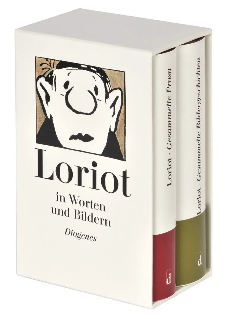 Loriot - Gesammelte Werke & Gesammelte Bildergeschichten in Kassette, Inbunden. Tillgänglighet: Lägg i varukorg