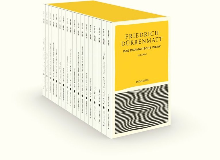 Friedrich Dürrenmatt - Das dramatische Werk in 18 Bänden in Kassette, Häftad