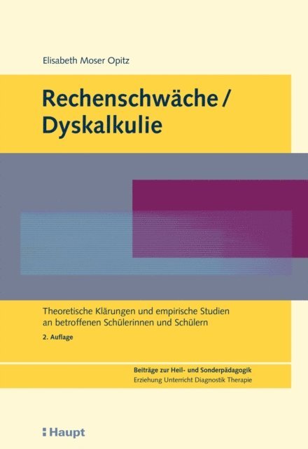 Elisabeth Moser Opitz - Rechenschwäche / Dyskalkulie, E-bok