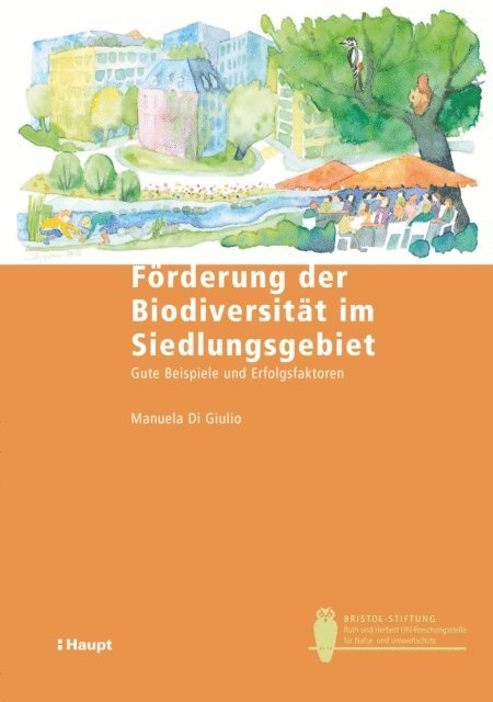 Manuela Di Giulio - Förderung der Biodiversität im Siedlungsgebiet, E-bok