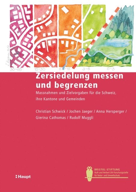 Rudolf Muggli, Gierina Cathomas, Anna Hersperger, Jochen Jaeger, Christian Schwick - Zersiedelung messen und begrenzen, E-bok