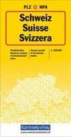 Schweiz, Postleitzahlenkarte, Övrigt